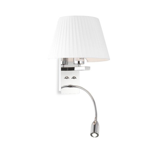 Aplique de pared MB5048-W Lumiere Largo 25 Ancho 21 Alto 30