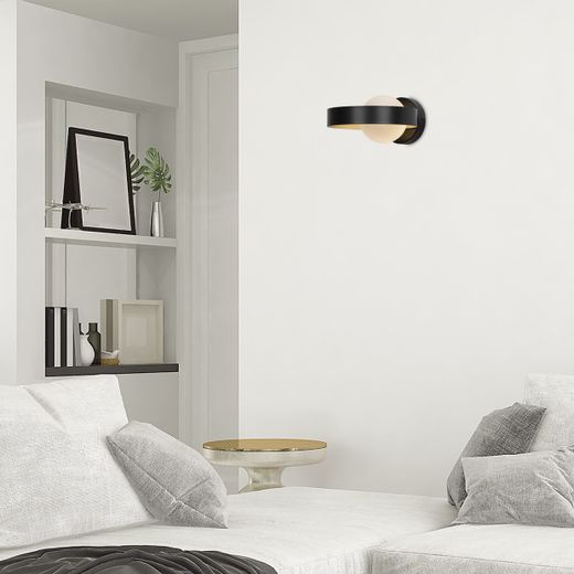 Aplique 1L Arianna Negro-Oro 1 X 33W G-9