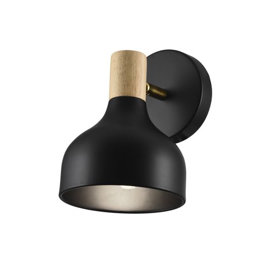 Aplique Aran Negro-Madera 1 X 40W E-14