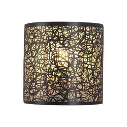 Aplique Grasse Negro-Oro 1 X 60W E-27