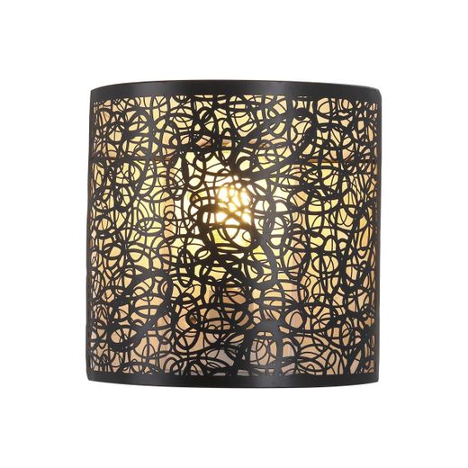 Aplique Grasse Negro-Oro 1 X 60W E-27