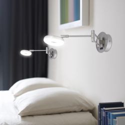 Aplique Niky Niquel Satinado Led 5W 500Lm 4000K