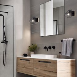 Aplique Utrech Negro 1 X 40W E-14