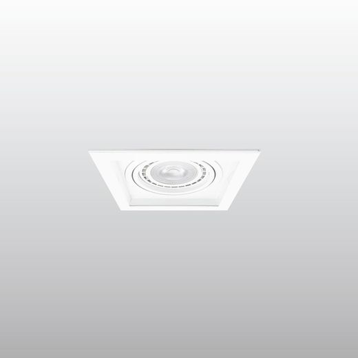 Lámpara empotrable ARO RCAQR51-WH Lumiere Largo 18.50 Ancho 18.50 Alto 4