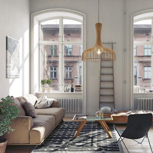 Lámpara colgante AZAHAR Lumiere Largo 60 Ancho 60 Alto 75