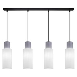 Barra 4L Kilian Blanco/Gris 4 X 60W E-27