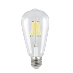 Bombilla Led 6W Pera Transp. Led 6W 660Lm 4000K - E-27