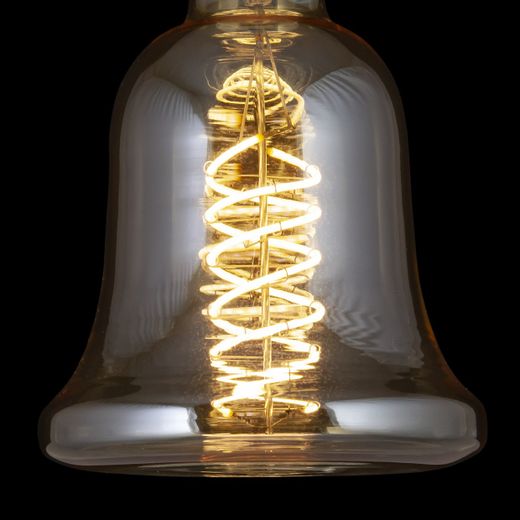 Bombilla Led Campana 8W Ambar Led 8W 760Lm 3000K - E-27