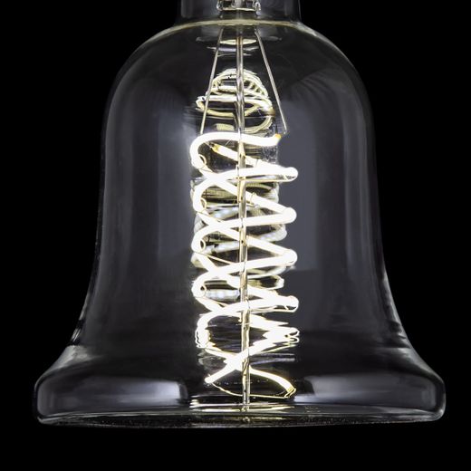 Bombilla Led Campana 8W Transp Led 8W 880Lm 4000K - E-27