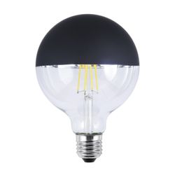 Bombilla Led Negro Mate Led 6W 580Lm 3000K - E-27