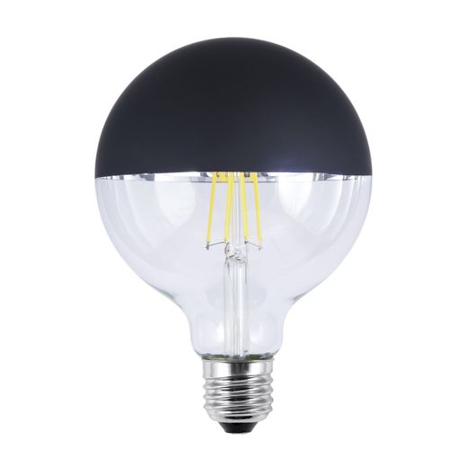 Bombilla Led Negro Mate Led 6W 580Lm 3000K - E-27