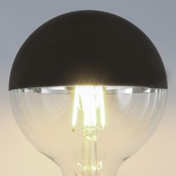 Bombilla Led Negro Mate Led 6W 580Lm 3000K - E-27