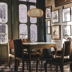 Lámpara colgante BREZO Lumiere Largo 48 Ancho 23 Alto 150