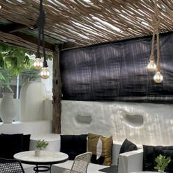 Colgante 2L Rope Cuerda Negra 2 X 60W E-27