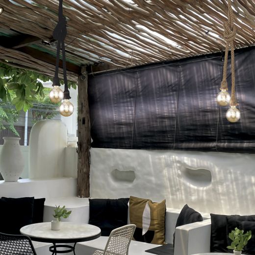 Colgante 2L Rope Cuerda Negra 2 X 60W E-27