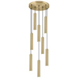 Colgante 8L. Antia Latón 8 X 40W Gu-10