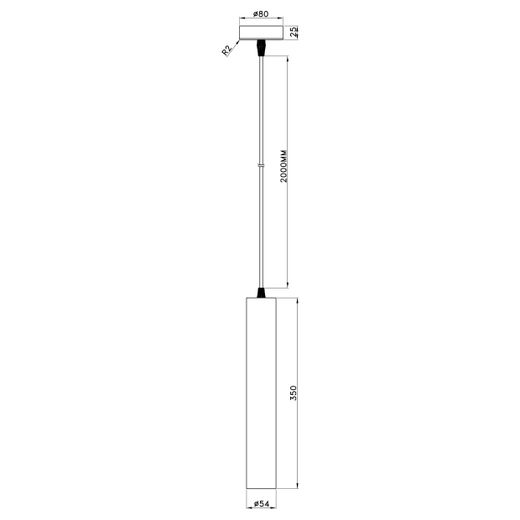 Colgante Antia Blanco 1 X 50W Gu-10