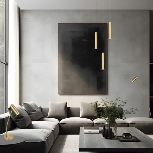 Colgante Antia Laton 1 X 50W Gu-10