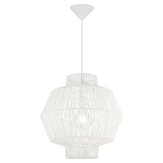 Colgante Balbec Blanco 1 X 60W E-27