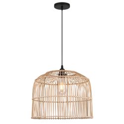 Colgante Bento Natural 1 X 60W E-27