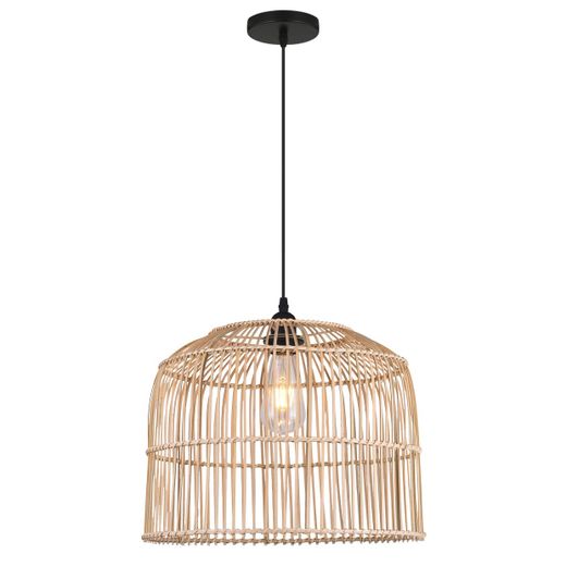 Colgante Bento Natural 1 X 60W E-27