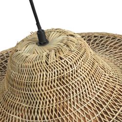 Colgante Bruno Natural 1 X E-27