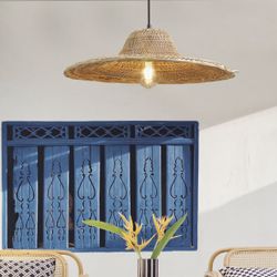 Colgante Bruno Natural 1 X E-27