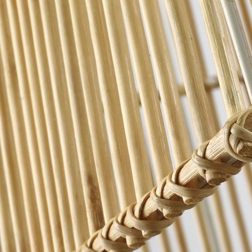 Colgante Cabanas Mimbre 1 X 60W E-27