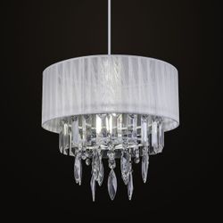 Colgante Capel Cromo 1 X 60W E-27