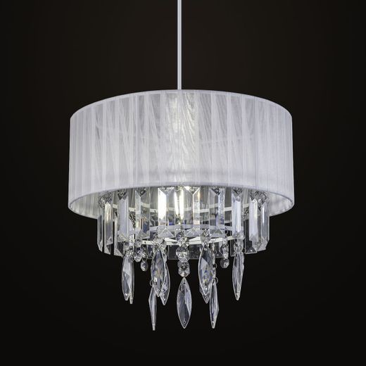 Colgante Capel Cromo 1 X 60W E-27