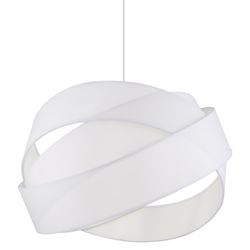 Colgante Fractal Blanco 1 X 60W E-27