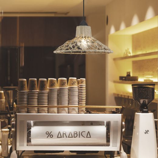 Colgante Korfu Negro-Cuerda 1 X 60W E-27