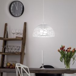 Colgante Pang Blanco 1 X 60W E-27