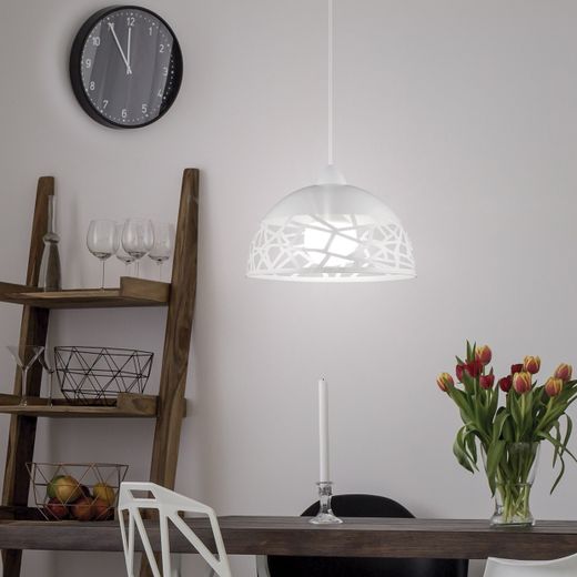 Colgante Pang Blanco 1 X 60W E-27