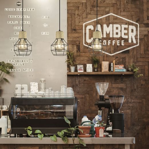 Colgante Trena Negro 1 X 60W E-27