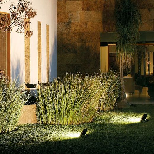 Iluminación exterior EX1330 Lumiere Largo 19.50 Ancho 14.20 Alto 3