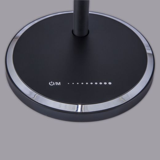 Flexo Buros Negro Led 12W 1200Lm 3000-6000K