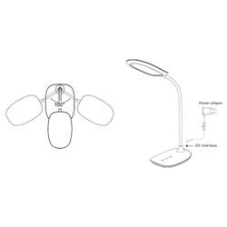 Flexo Led Navia Blanco Led 10W 480Lm