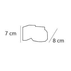 Foco Artax Cromo 1 X 40W G-9