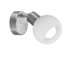 Foco Opal Niquel Satinado 1 X 40W E-14