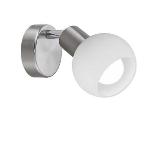 Foco Opal Niquel Satinado 1 X 40W E-14