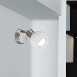 Foco Opal Niquel Satinado 1 X 40W E-14