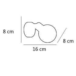 Foco Opal Niquel Satinado 1 X 40W E-14