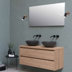 Foquito 1L Pireo Negro-Madera 1 X 50W Gu-10