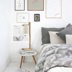 Lámpara de sobremesa HIBISCO Lumiere Largo 33 Ancho 24 Alto 70