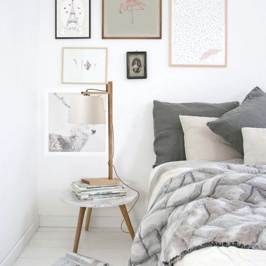 Lámpara de sobremesa HIBISCO Lumiere Largo 33 Ancho 24 Alto 70