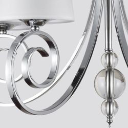 Lampara 5L Marela Cromo 5 X 40W E-14