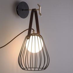 Aplique de pared MB2212-GD Lumiere Largo 18 Ancho 20 Alto 39