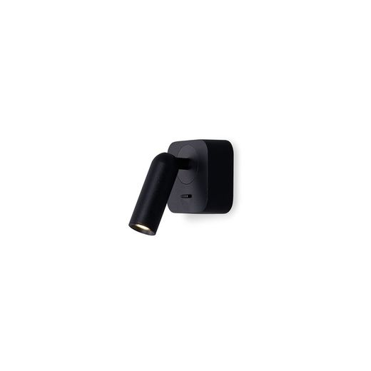 Aplique de pared MB2234-BK Lumiere Largo 6.50 Ancho 2.80 Alto 6.50
