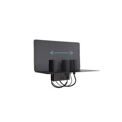 Aplique de pared MB2244-BK Lumiere Largo 35 Ancho 19.50 Alto 29